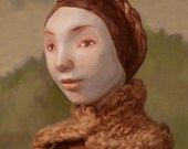 Ursula art doll, ooak, mixed media sculpture