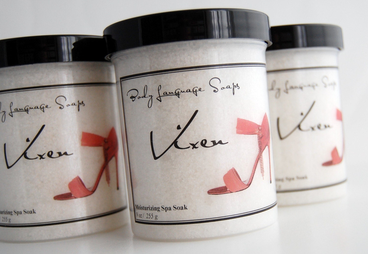 Moving SALE - Sweet Pea Bath Salts . VIXEN Spa Soak - Sweet Pea and Violet Scented Bath Salts with Coconut Oil
