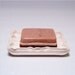 Soap Dish in Cream (white stoneware altered extrusion)
