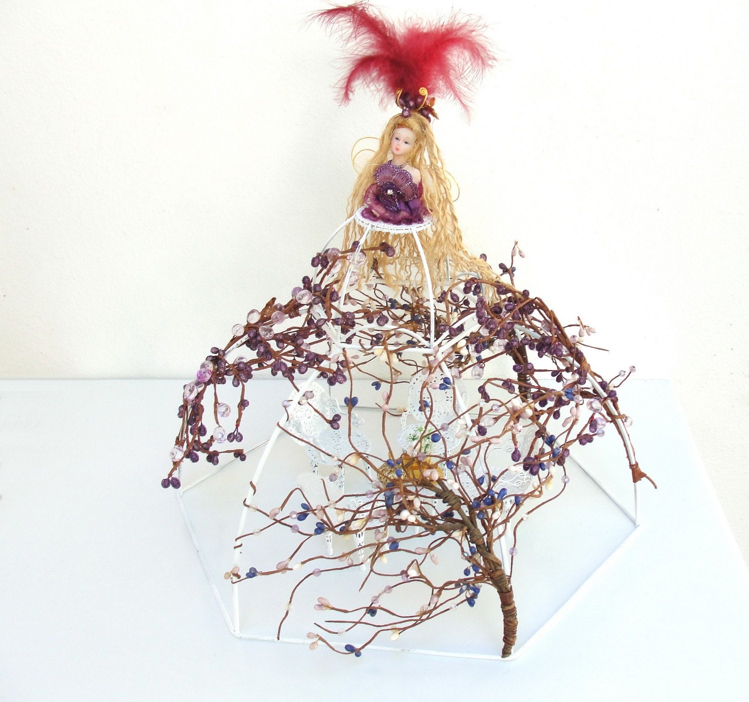 Tea Party at The Fairy- Art Doll