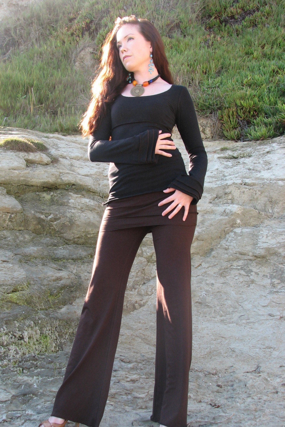 Chill Realm Yoga Pants made with Organic Cotton