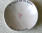 Personalized Heart Bowl