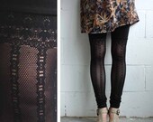 Lace Leggings - Subtle Faux Thigh High - S, M, L