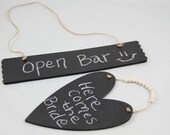 Chalkboard signs set of 2 FREE SHIPPING