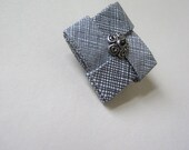 Black & White Eco Pin Made With Security Envelopes