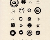 Found Objects - Buttons (Limited Edition Print)