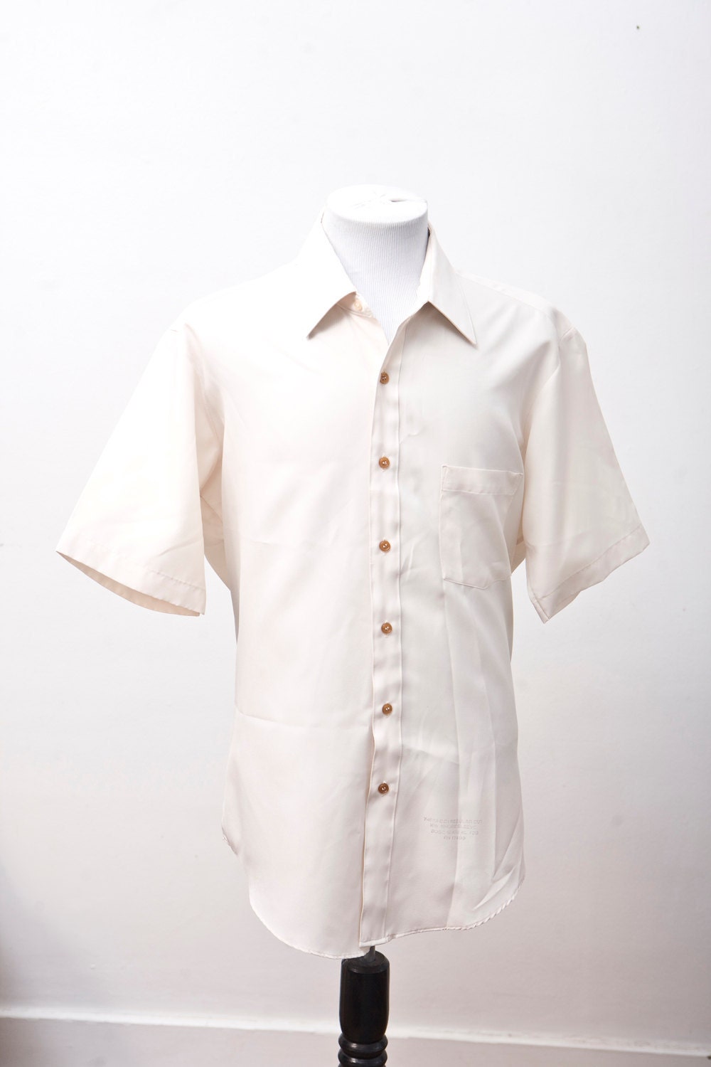 XL Vintage Short Sleeve Button Down
