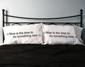 Funny gift. His and Hers Set of 2 Pillow cases - Giant Fortune Design - 100% Cotton, 200TC / pillow case set, April Fools Day