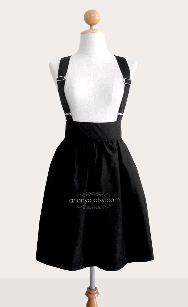 Custom  pinafore with pockets, adjustable straps - custom size, length and colors