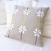 Natural Beige linen pillow cover Inspired by Kites