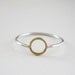 Gold & Silver Circle Ring