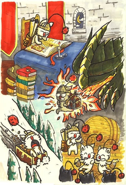 Stiltzkin, The Adventurer - 5x7 print