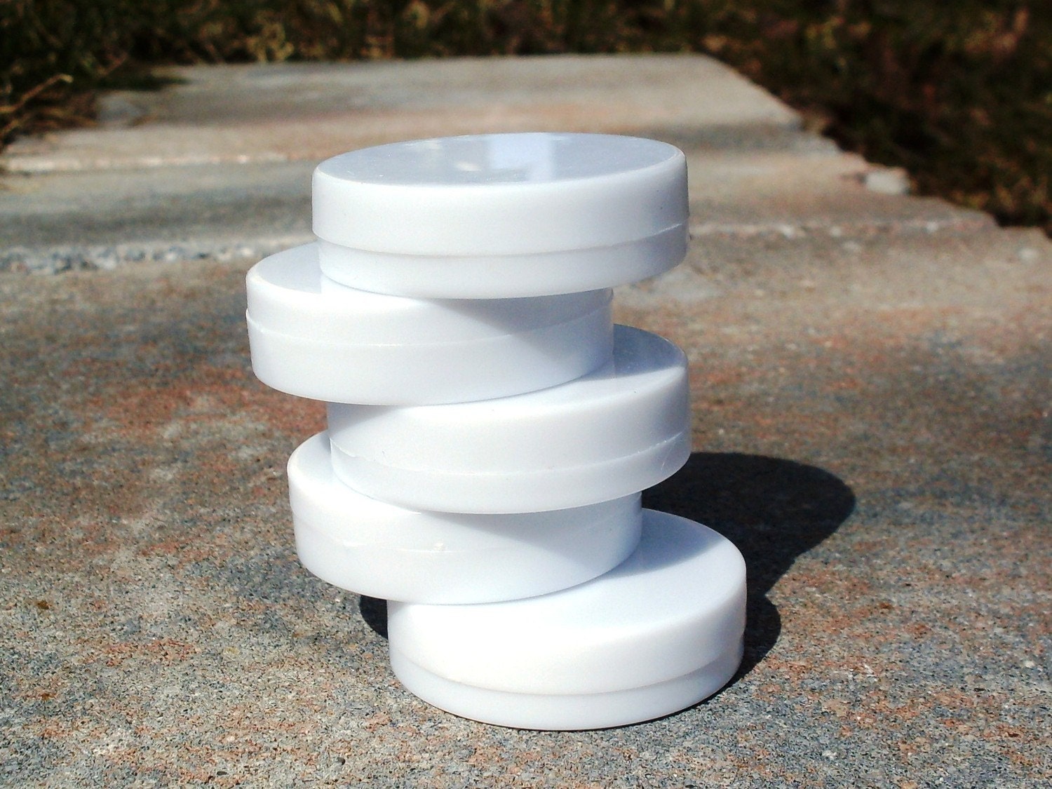 Doll Supplies: Sound Makers - 20  x 1.5 inch Diameter Fused Plastic Rattle Inserts Commercially Produced in Taiwan