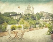 Paris photography, Nature photography, Landscape photography, Paris decor, Montmartre, 80 days in Europe, 8x10(20X25 cm)