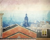 Landscape photography, Fine Art Photography, Paris rooftops photography, Paris photography, Paris wall art, Print 8x10(20X25 cm)