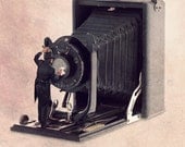 Vintage photography, Fathers day, Still life photography, Camera, Living room decor, Living room art, Camera print, 6x6(15x15cm)