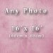 Any Fine Art Photography Print 16x16 (40x40cm)