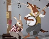 The Buskers - 5x7 print