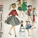 Vintage 1960s Doll Wardrobe Pattern Simplicity 4700 11 1/2 Inch Dolls Uncut
