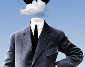 Head In The Clouds - 8 x 10 Surreal Fantasy Fine Art Print