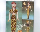 Doll Sewing Pattern Vogue 7326 Gene Trent Retro Reproduction 1945 Couturier Dresses 15 1/2 Inch Mel Odom UNCUT
