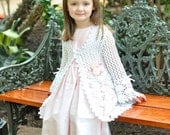 Magnolia Lace Coat Crochet Pattern EASTER Sz 2-12 PDF, eBook