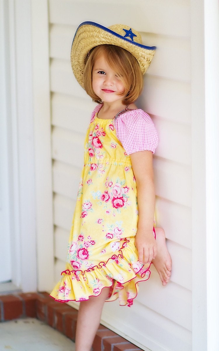 Girls Rosy Dress - Size 2-3-4-5