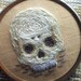Skull Brooch, Miniature Hand-Embroidery. MADE TO ORDER