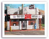 Shreveport Herby-K's Seafood Restaurant Cafe Diner Bar and Grill Art 11x14" Signed Numbered Print