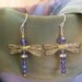 Dragonfly Earrings - Birthstones & 28 More Swarovski Colors