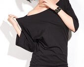 Off The Shoulder Top Oversized Cotton Shirt
