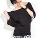 Off The Shoulder Top Oversized Cotton Shirt