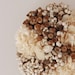soft textures - modern dried flower arrangement