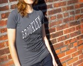 Woman's Brooklyn Tee in Grey - S, M, L, XL
