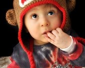 Sock Monkey Hat