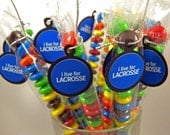 Lacrosse Candy Treat Bag Favors Set of 12