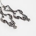 Silver Scroll - Dangle Earrings