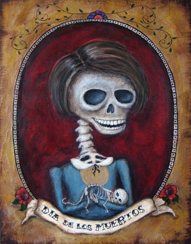 Day of the Dead giclee pr...