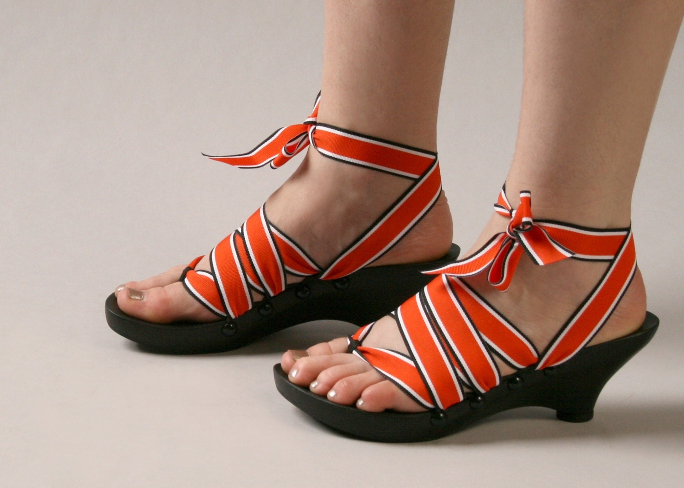 SALE Size 11 - Mid Ebony Thong RTW Mohop Shoes