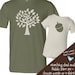 matching daddy and baby tshirt gift set ORGANIC the acorn doesn't fall far from the tree