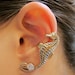 Bronze Seahorse Ear Cuff