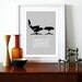 Eames poster print Mid Century Modern Herman Miller chair kitchen art office home - I Want To Lounge With You Grey A3