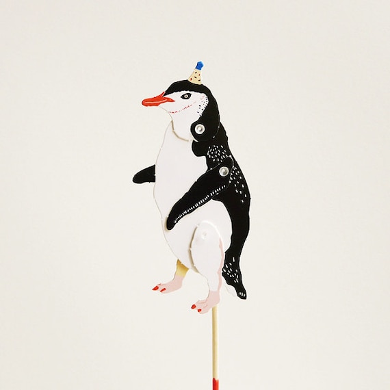 DIY Paper Puppet - Penguin