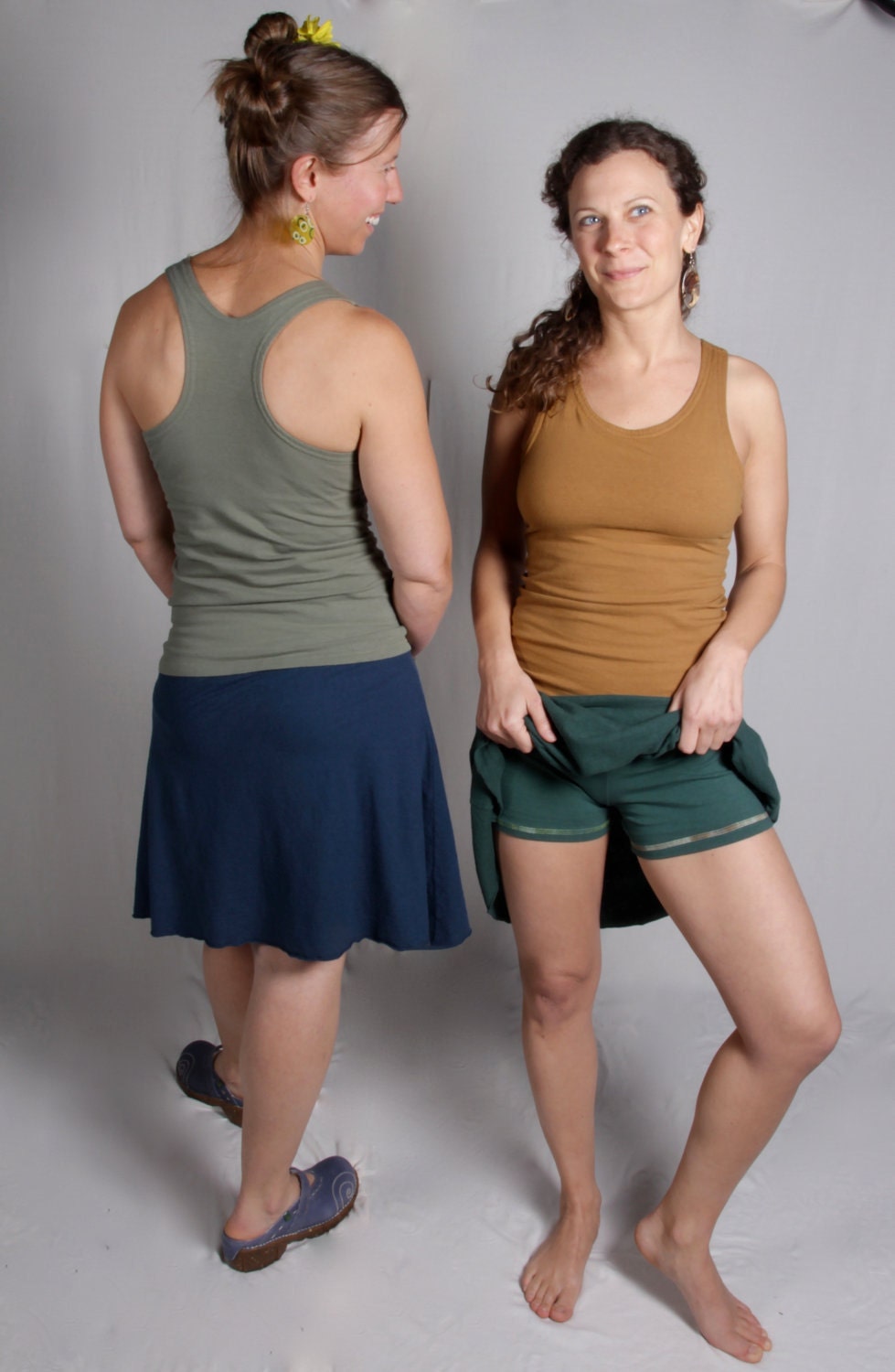 Hemp Skort - Handmade with care
