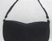 CORDE'   navy blue vintage handbag