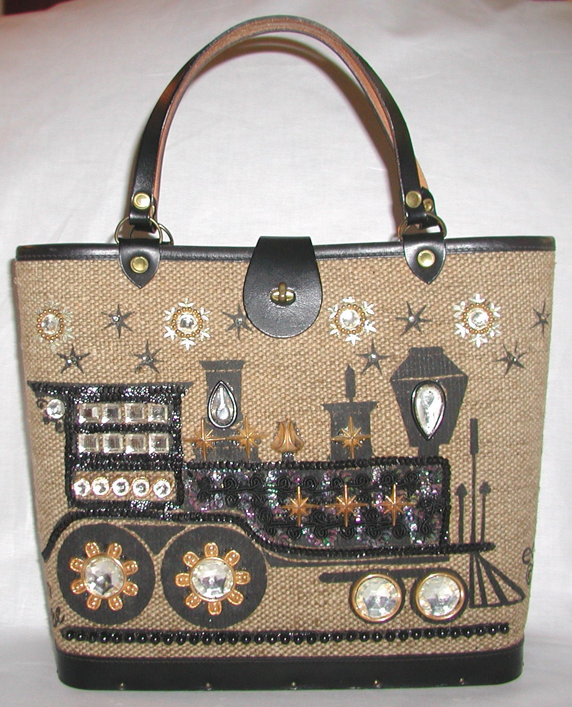 Enid Collins Vintage Handbag ... Iron Horse .. 1964