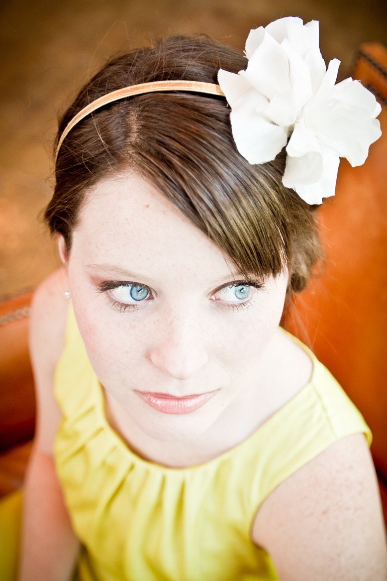 Silk Headband Flower