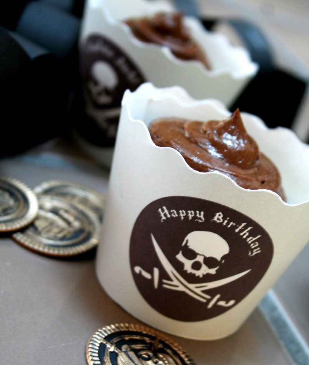 Pirate Birthday PRINTABLE Party Collection - You Customize EDITABLE TEXT Il_570xn
