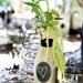 Set of 4 Burlap Wine Bottle Bags with Message Labels - Recommended by FOOD & WINE magazine