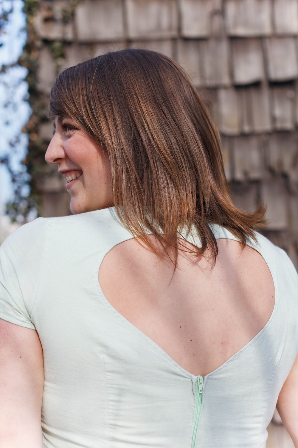 For LOVEROOT Heart Cut Out Dress- Bridesmaid Dress for a Unique Rustic Wedding